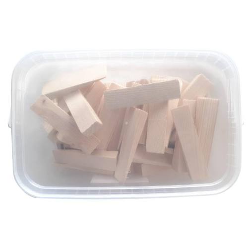 Klínky montážní dřevěné