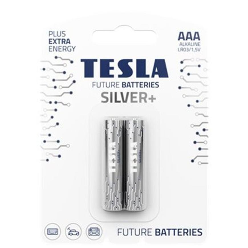 Baterie Tesla AAA LR03 Silver+ 2 ks TESLA LIGHTING