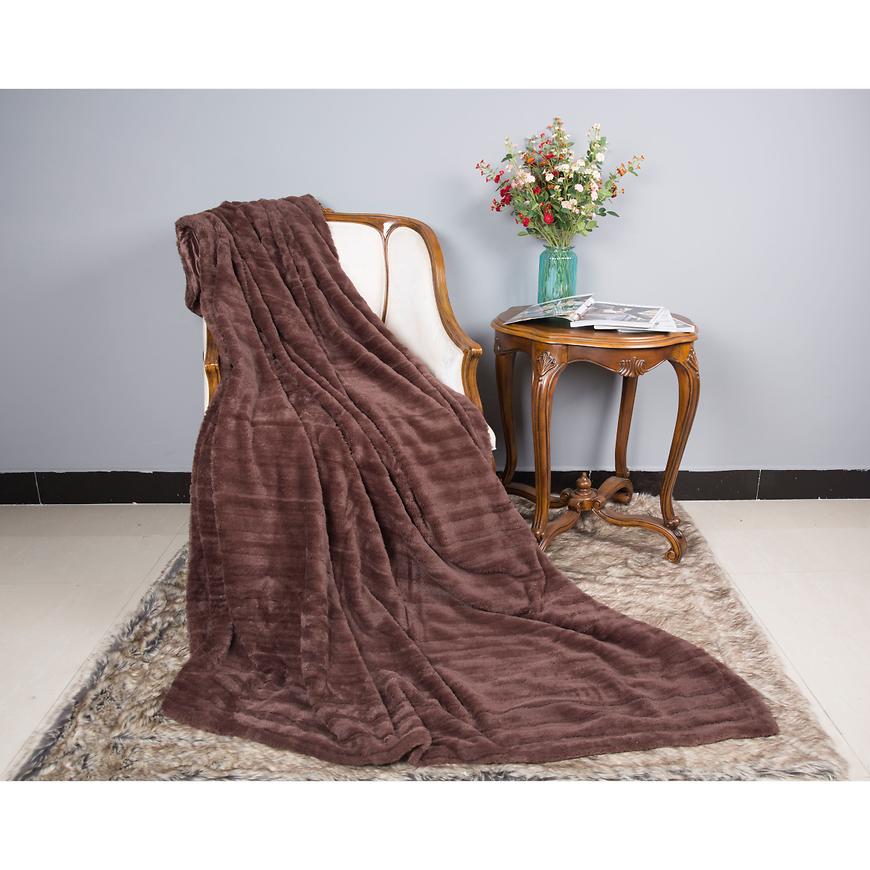 Deka Rio 130x170 barva čokoládová Baumax