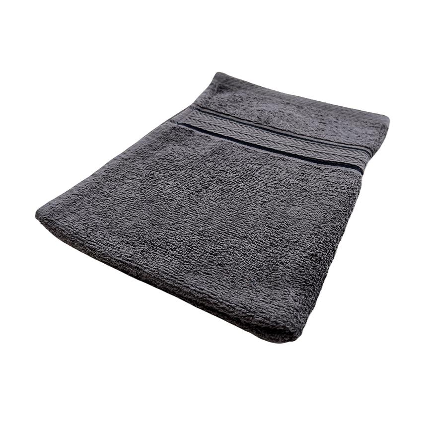 Froté ručník 50x100 tmavě šedý Baumax
