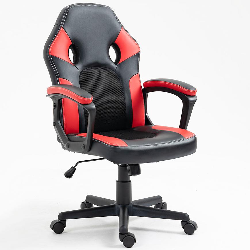 Herní židle Toledo černá/červená Baumax