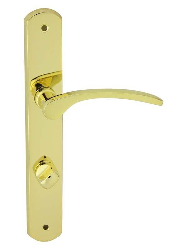 Klika LAURA WC72 zlatá mosaz Baumax