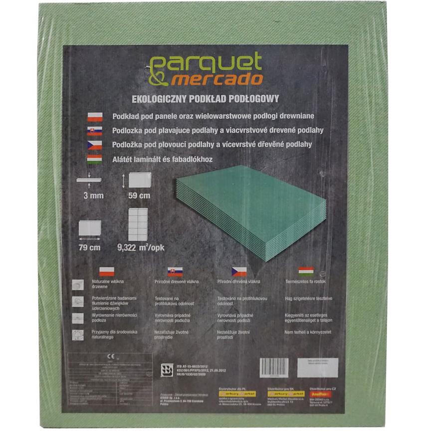 Podložka pro podlahy Basic Mercado Natural Mat 3 mm 9
