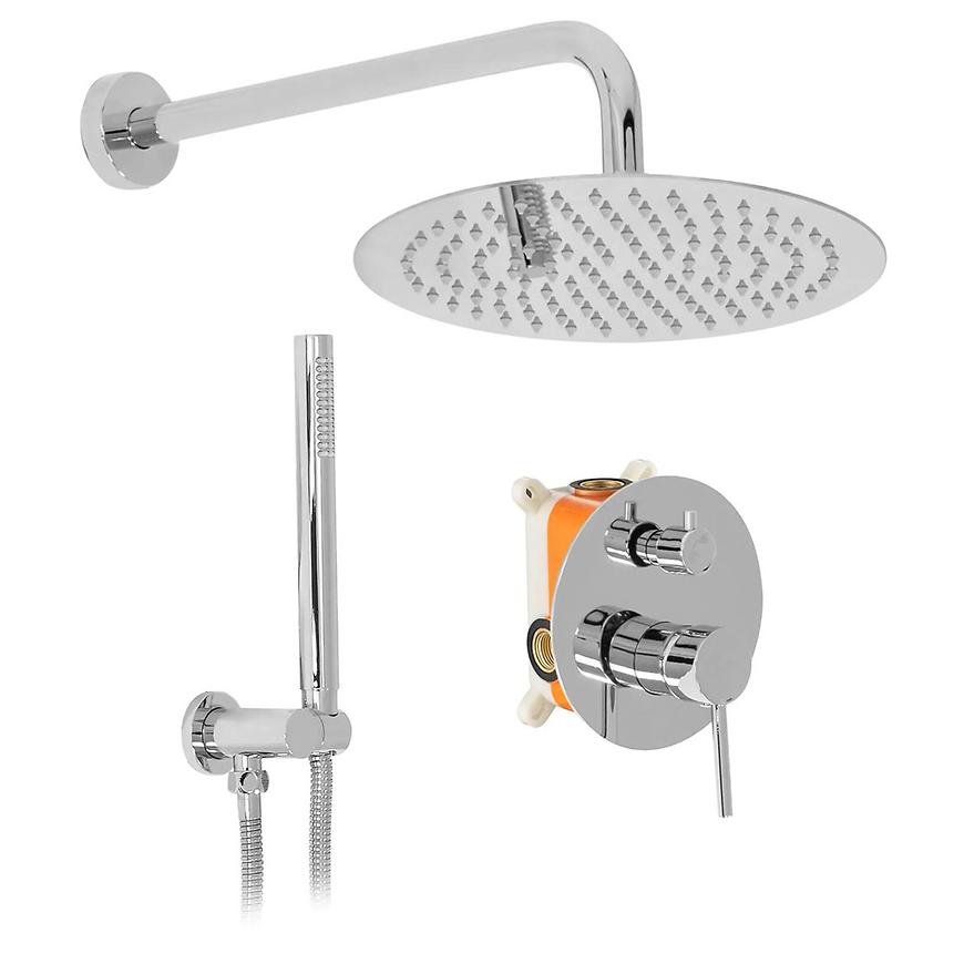Podomítkový sprchový set Lungo Rea P8007 chrom REA