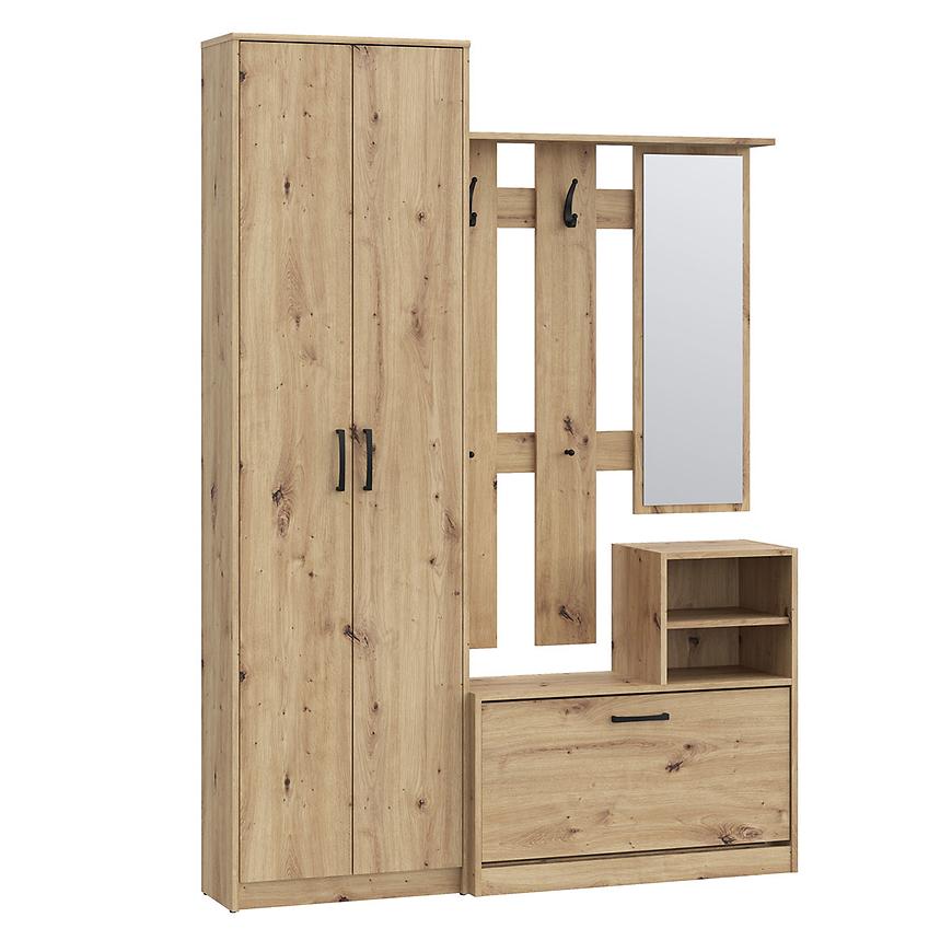 Předsíňová Stěna NIKO nikd01-d78 dub artisan Baumax