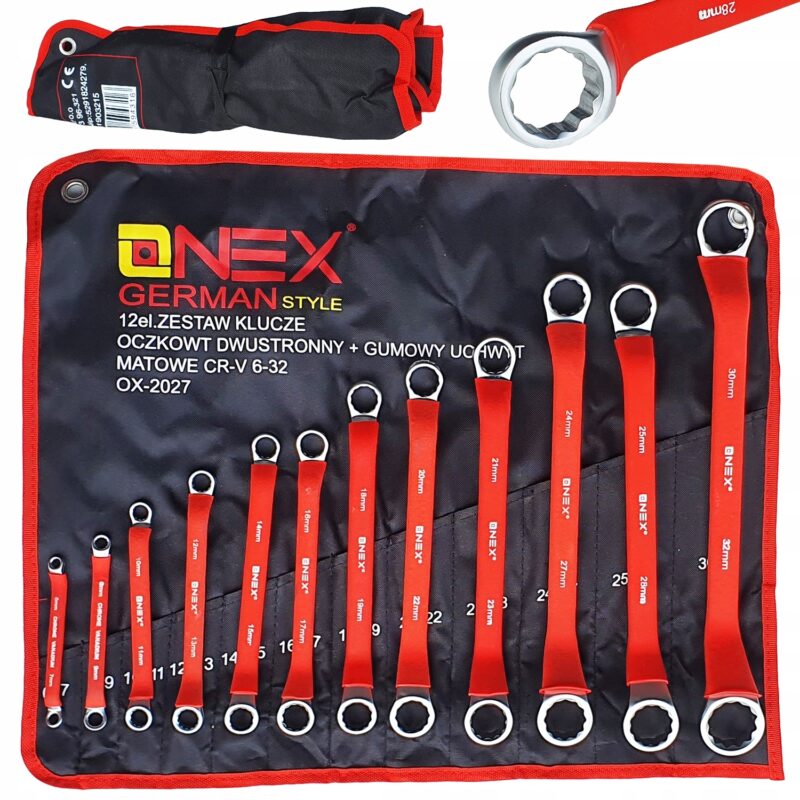 Profi sada očkových klíčů 12ks OX2027 BOXER