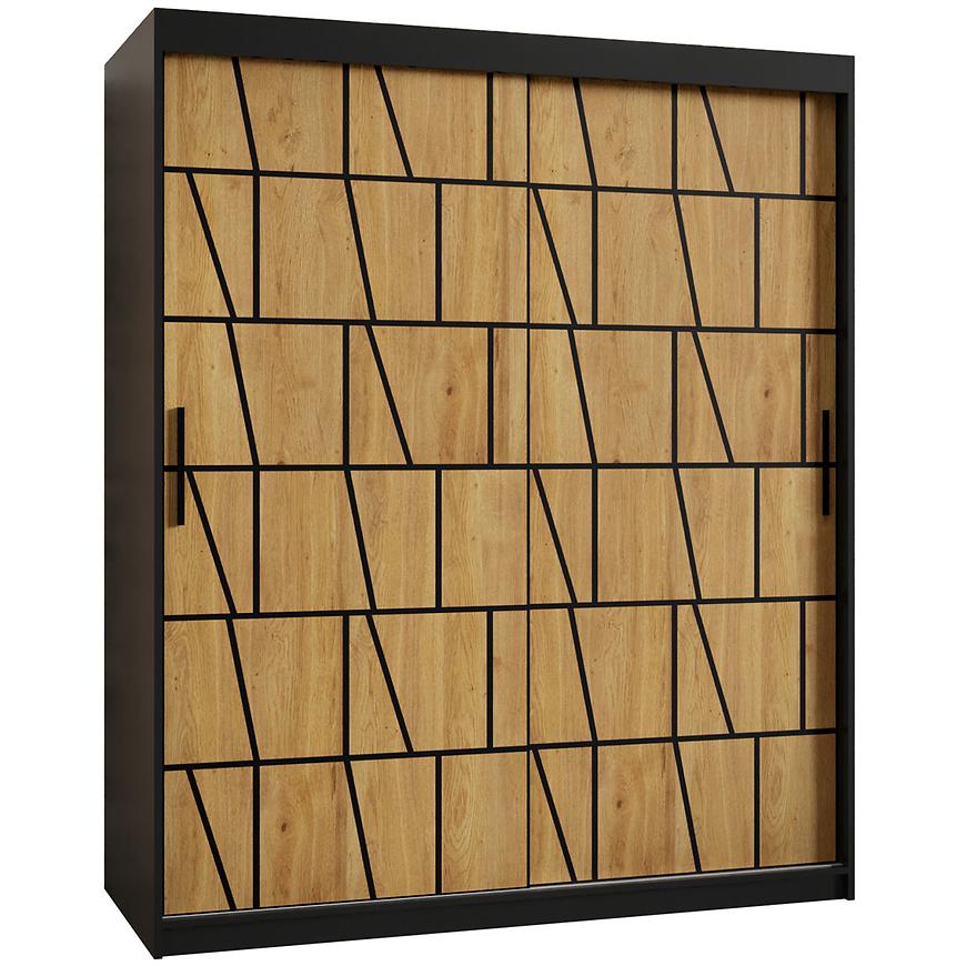 Skříň Gustavo 1 150 černá Baumax