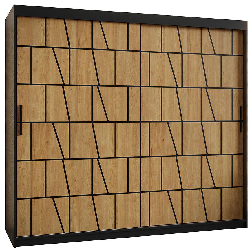 Skříň Gustavo 1 200 černá Baumax