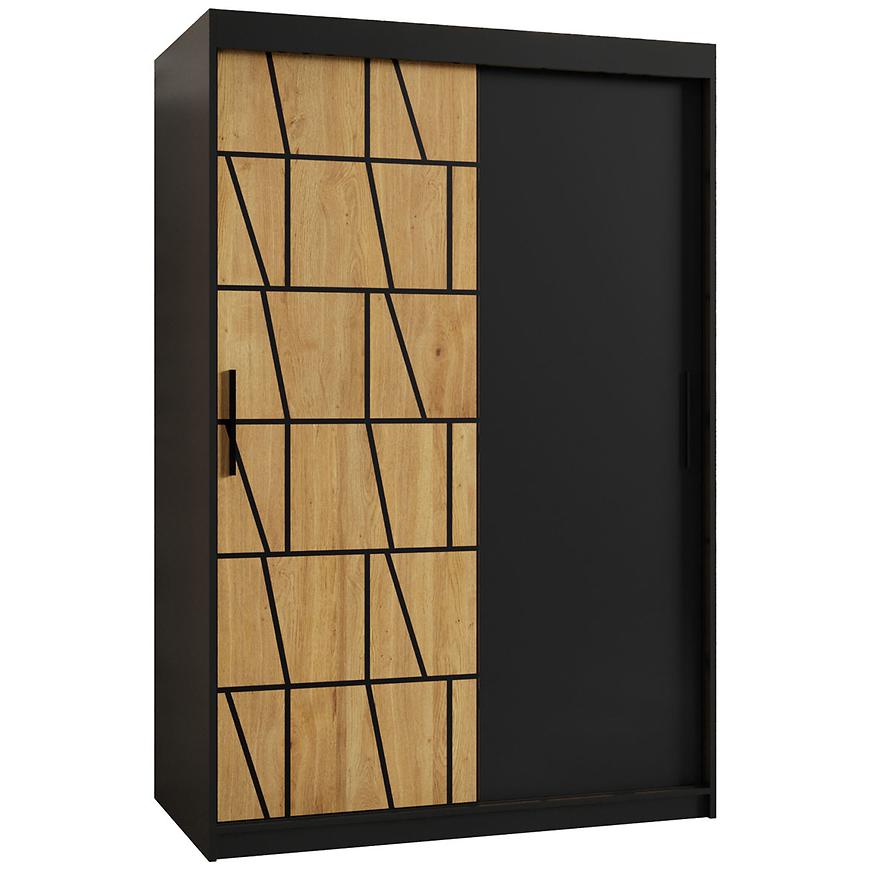 Skříň Gustavo 120 černá Baumax