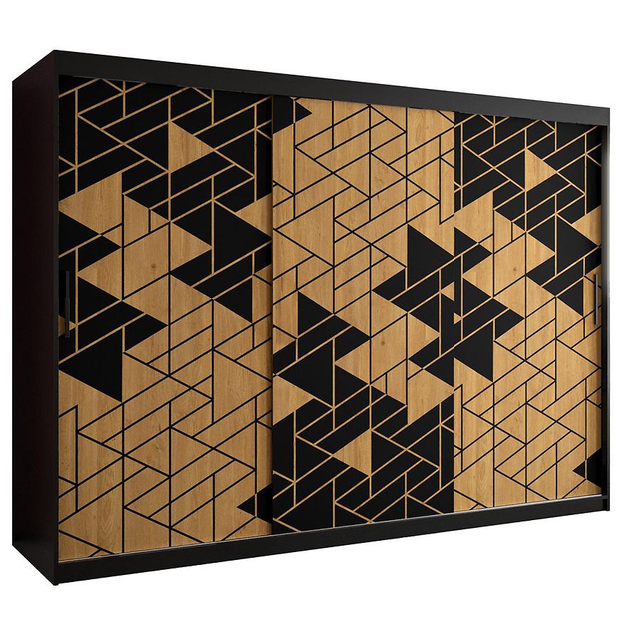 Skříň Sandakan 1 250 černá Baumax