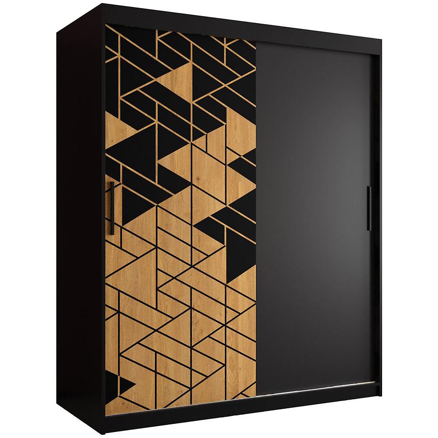 Skříň Sandakan 150 černá Baumax