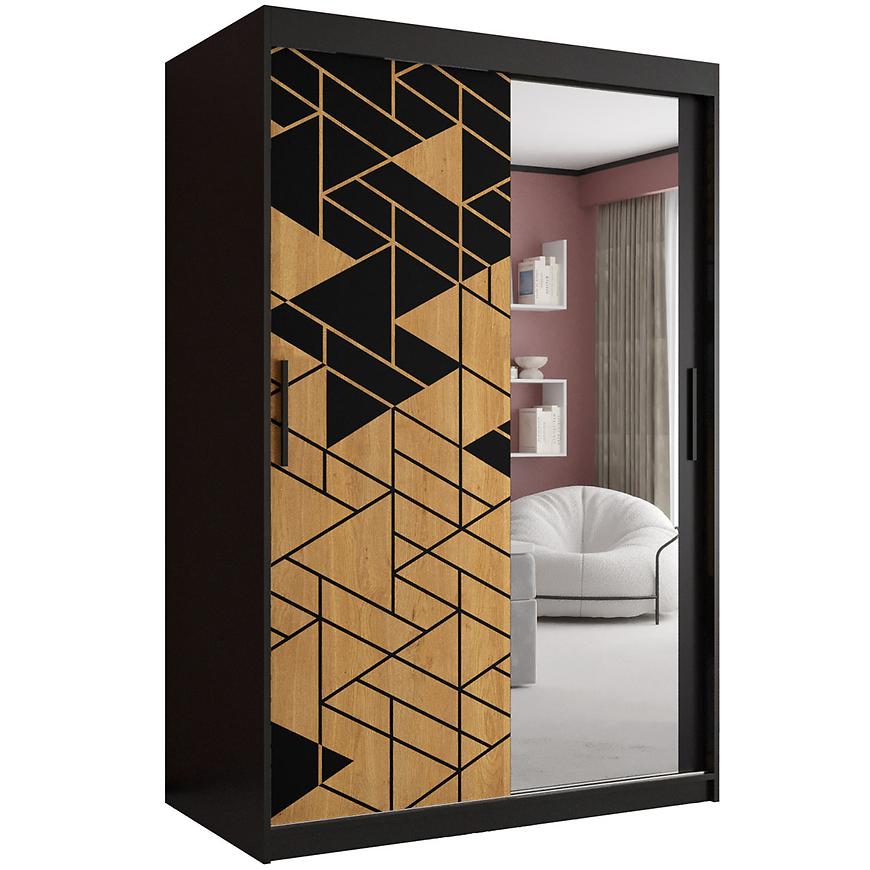 Skříň Sandakan 2 120 černá Baumax