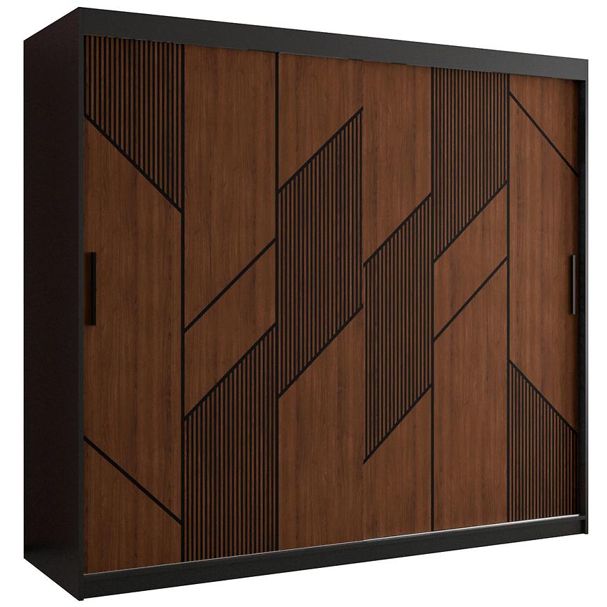 Skříň Strokkur 1 200 černá Baumax