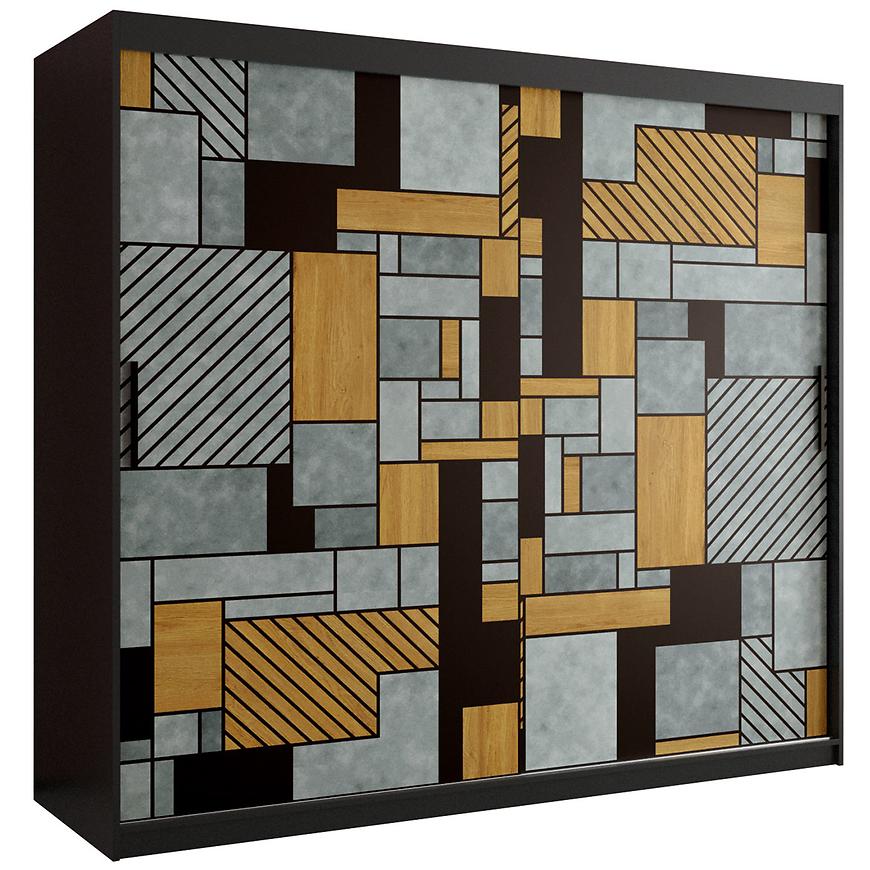 Skříň Walhalla 1 200 černá Baumax