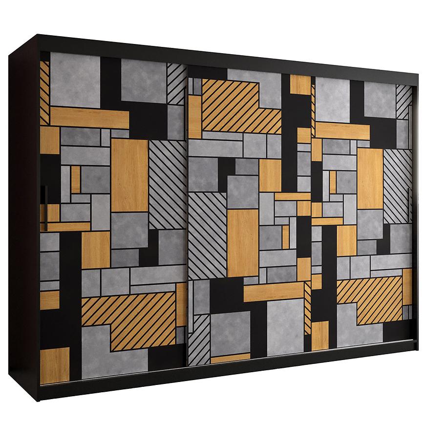 Skříň Walhalla 1 250 černá Baumax