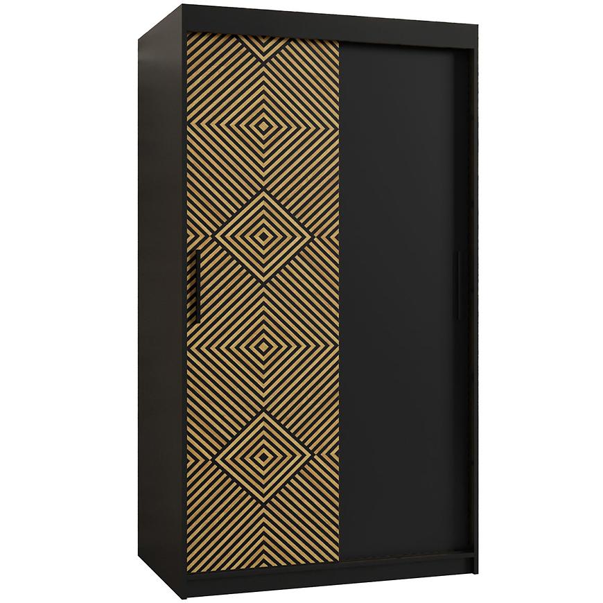 Skříň Zulu 100 černá Baumax