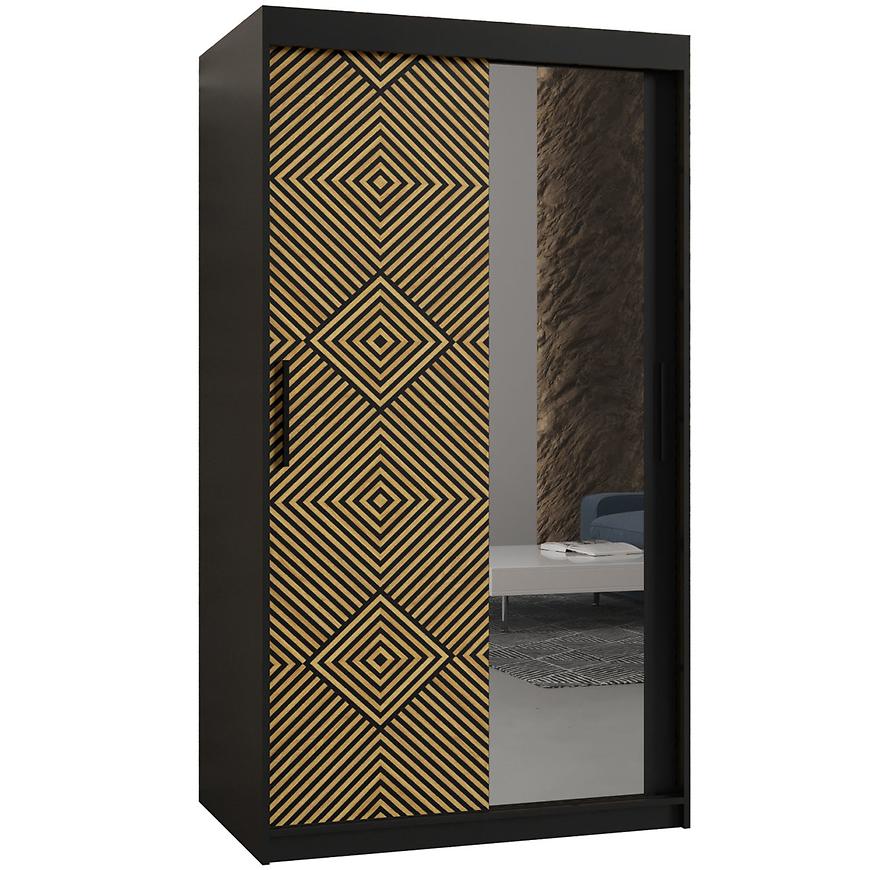 Skříň Zulu 2 100 černá Baumax