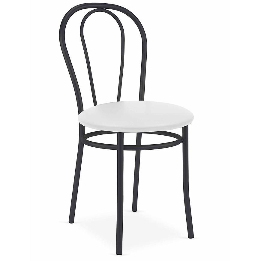 Židle TULIPÁN black V01 bílá Baumax