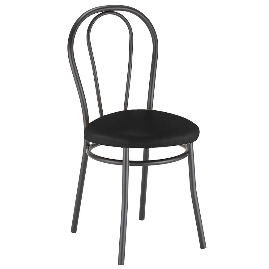 Židle TULIPÁN black V04 černá Baumax
