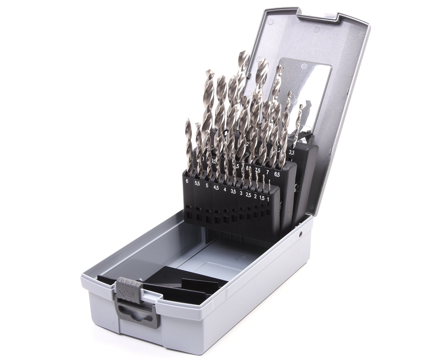 Sada vrtáků do kovu CZ002 24ks 1-10