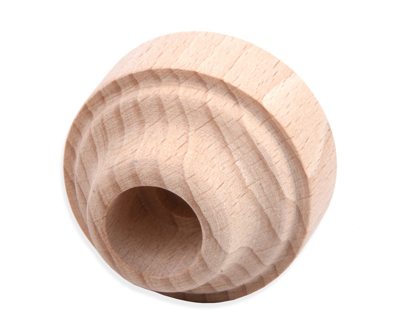 Držák záclonových tyčí boční uzavřený dřevo - 55/24mm