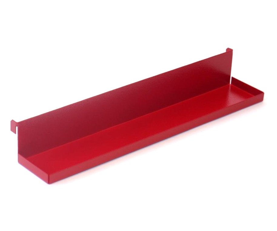 Polička 90° červená Mars - 60mm