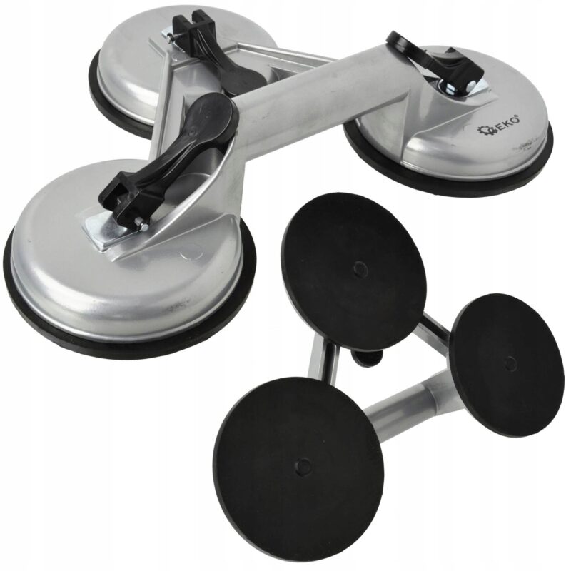 Přísavka na okna hliníková 3x115mm do 130 kg G02455 GEKO