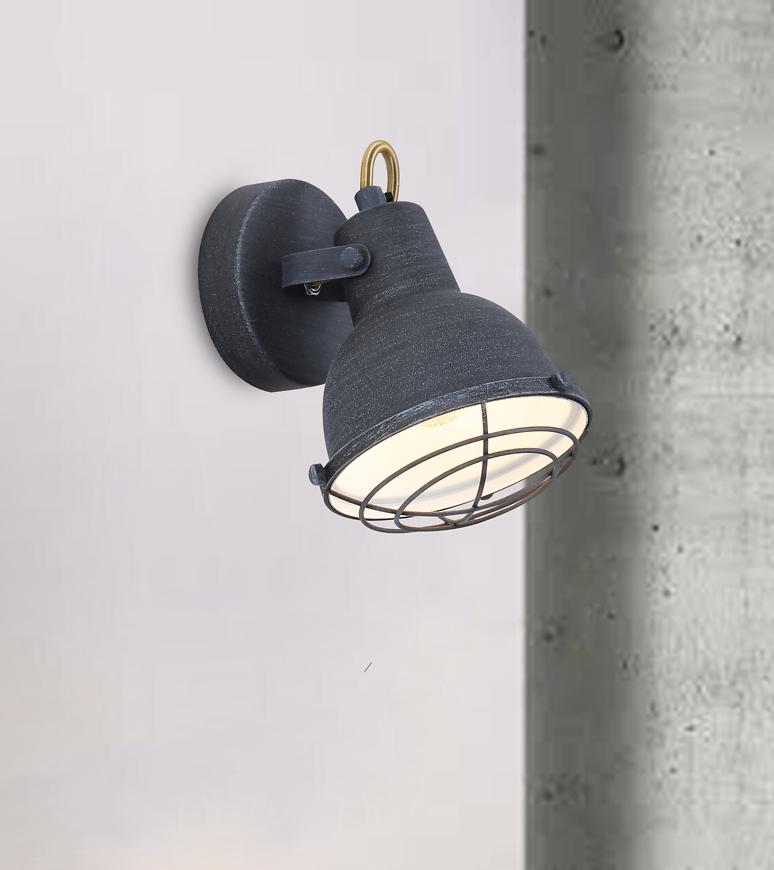 Svitidlo 2021153 ANTIQUE GREY E27 LS1 Baumax