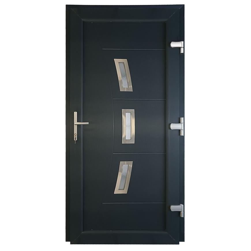 Vchodové dveře CANDY D10 90P antracit Baumax