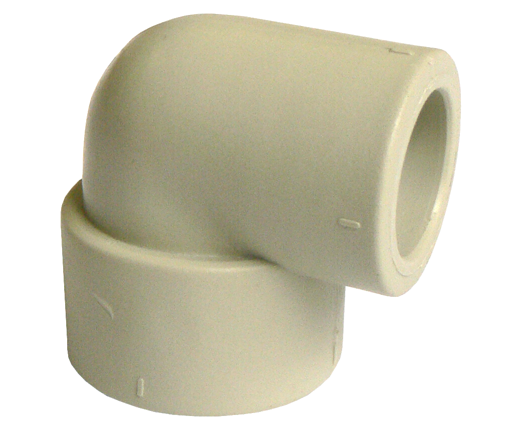 Koleno 90° redukované PPR PN20 - 25x20mm