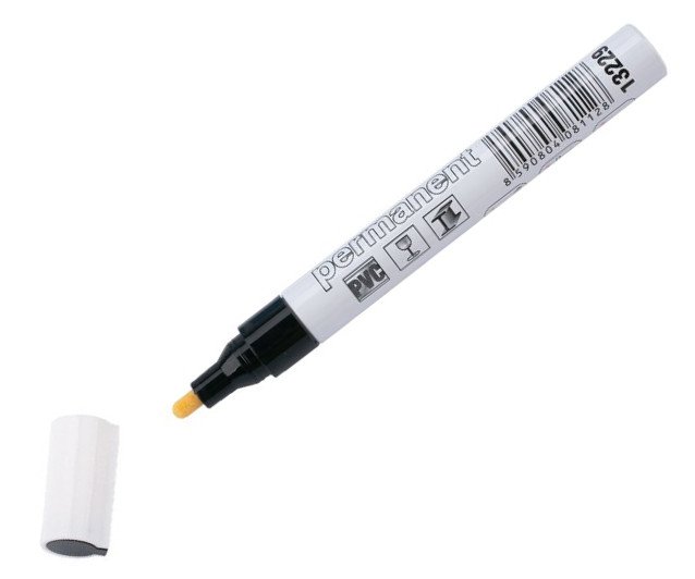 Značkovač permanentní silný hrot ALU Festa - černý