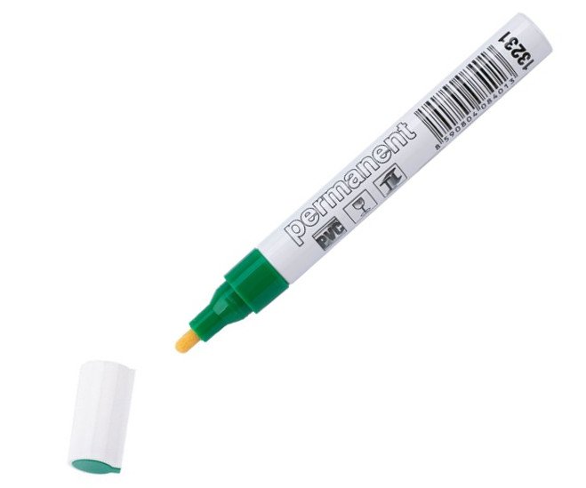 Značkovač permanentní silný hrot ALU Festa - zelený