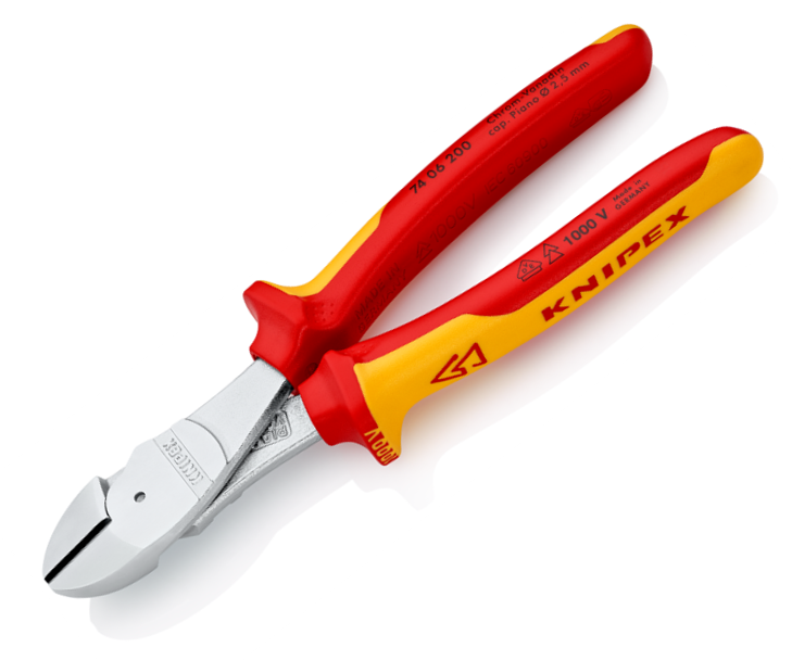 Kleště štípací boční silové VDE Knipex 74 06 200
