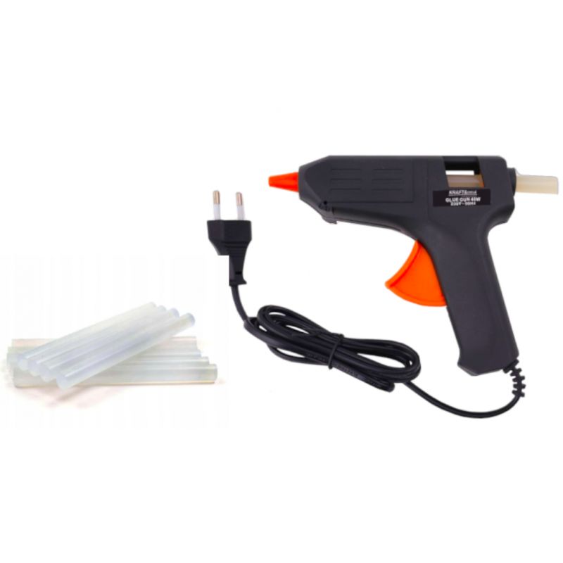 KRAFT&DELE Elektrická tavná pistole 20W + 7ks tyčinky KD10351