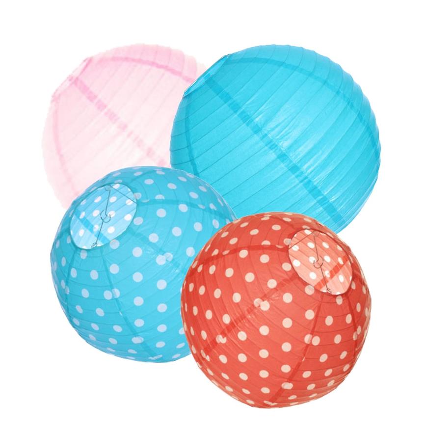 Papírové stínidlo ngy02039 35 cm mix Baumax