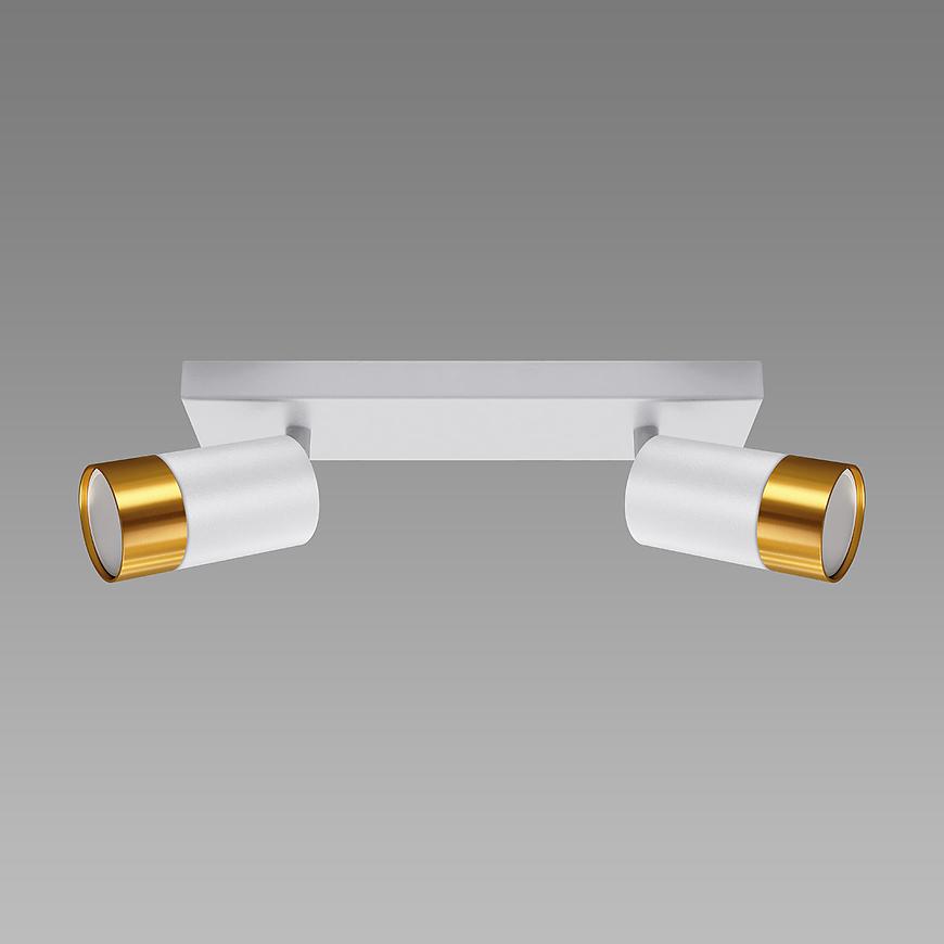 Svitidlo PUZON SPT GU10 2L WHITE/GOLD 04124 LS2 Baumax