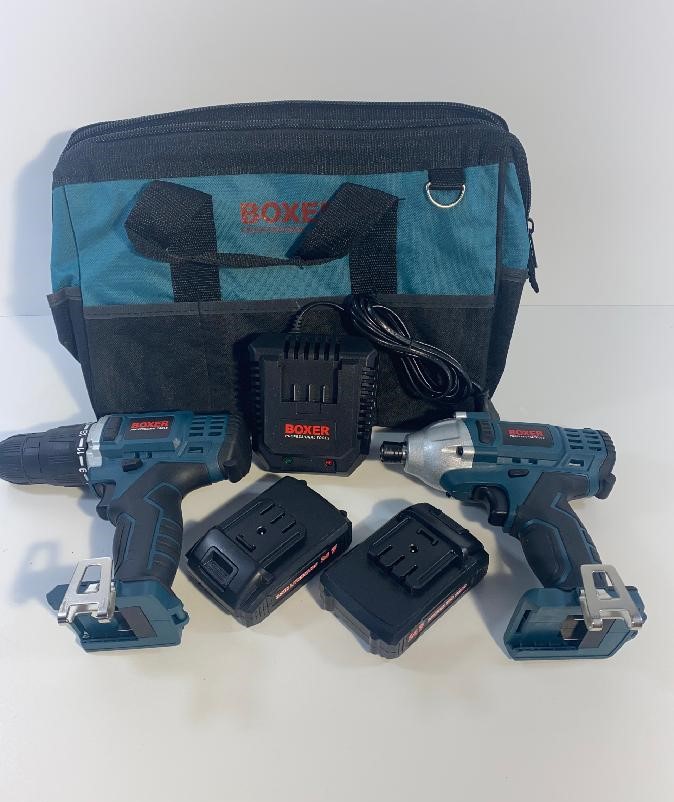 JIPOS Sada aku vrtačka 24V + aku rázový utahovák 24V