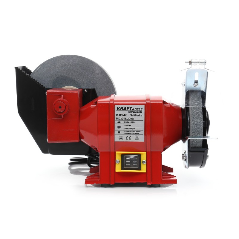 Stolní dvoukotoučová bruska mokro/suchá 1800W KD546 KRAFT&DELE