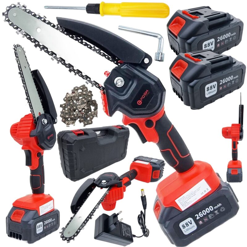 Aku řetězová pila mini 88V