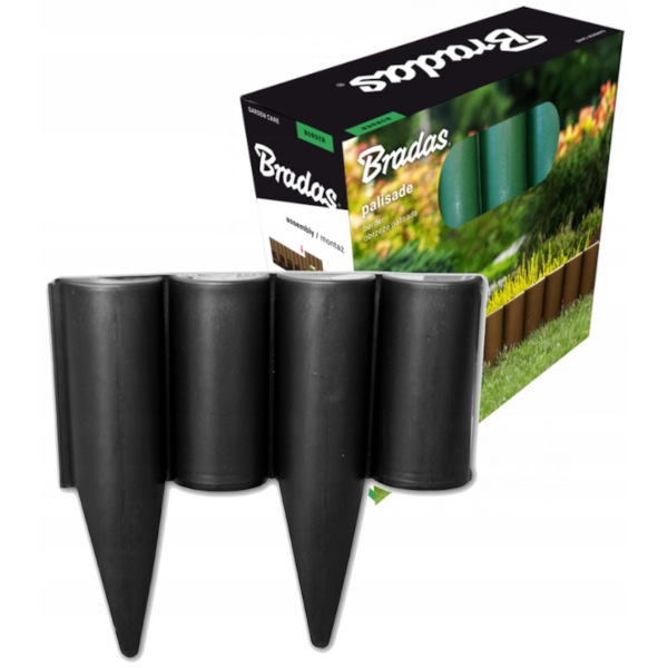BRADAS Plastový obrubník - palisáda 2