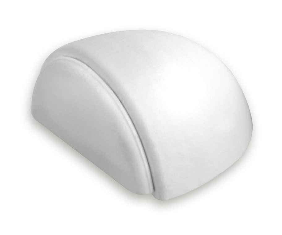 Zarážka dveří půlkulatá samolepicí bílá Walteco