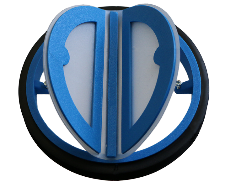 Klapka zpětná protizápachová dvoukřídlá - PZKD 125