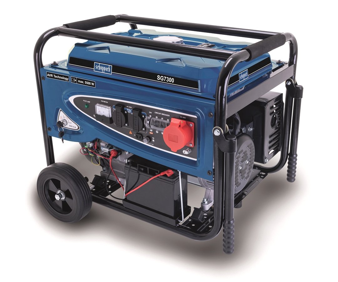 Scheppach SG 7300 elektrocentrála 5