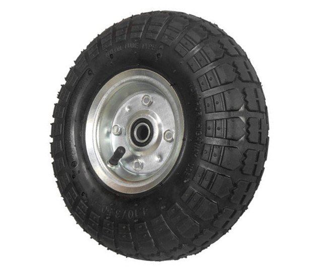 Kolo rudlu 260mm nafukovací kovový disk