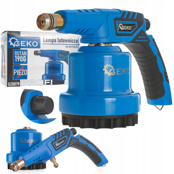 Hořák s piezo zapalováním pro plynové kartuše 190g G20079 GEKO