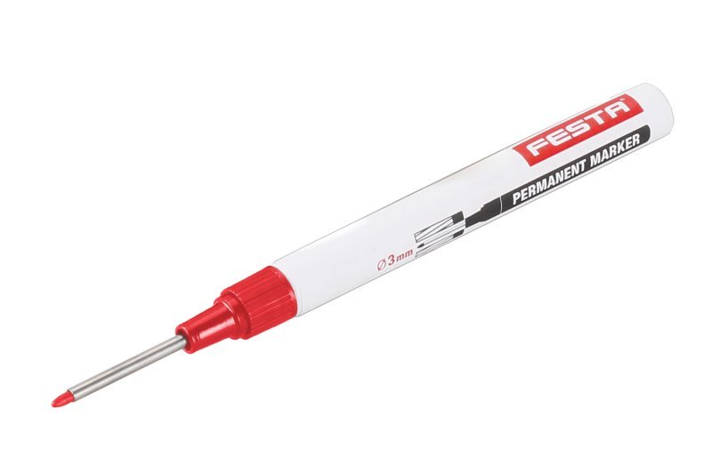 Značkovač hloubkový permanentní Festa - červená