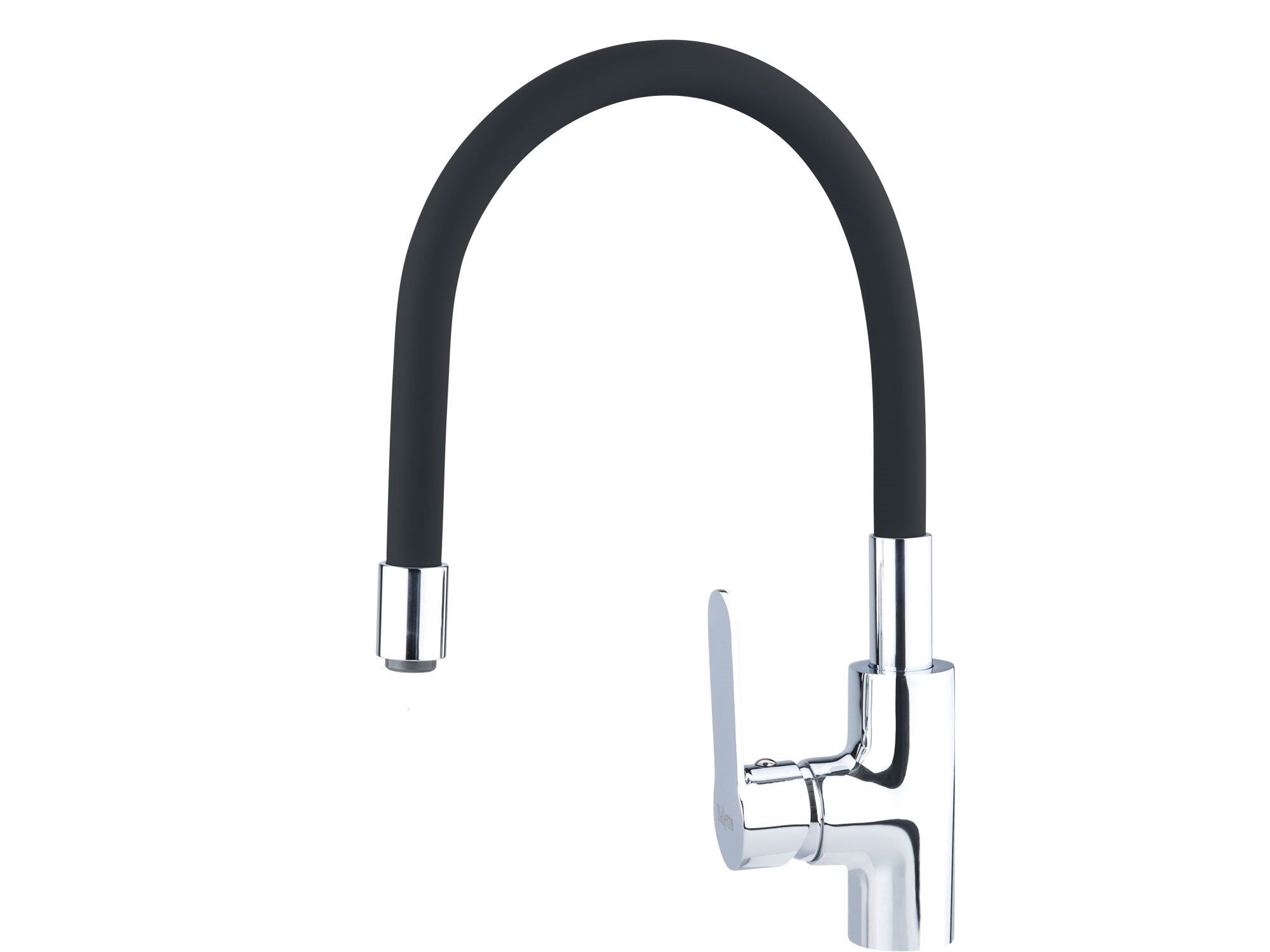 Baterie umyvadlová/dřezová barevné flex ramínko Balletto - černá