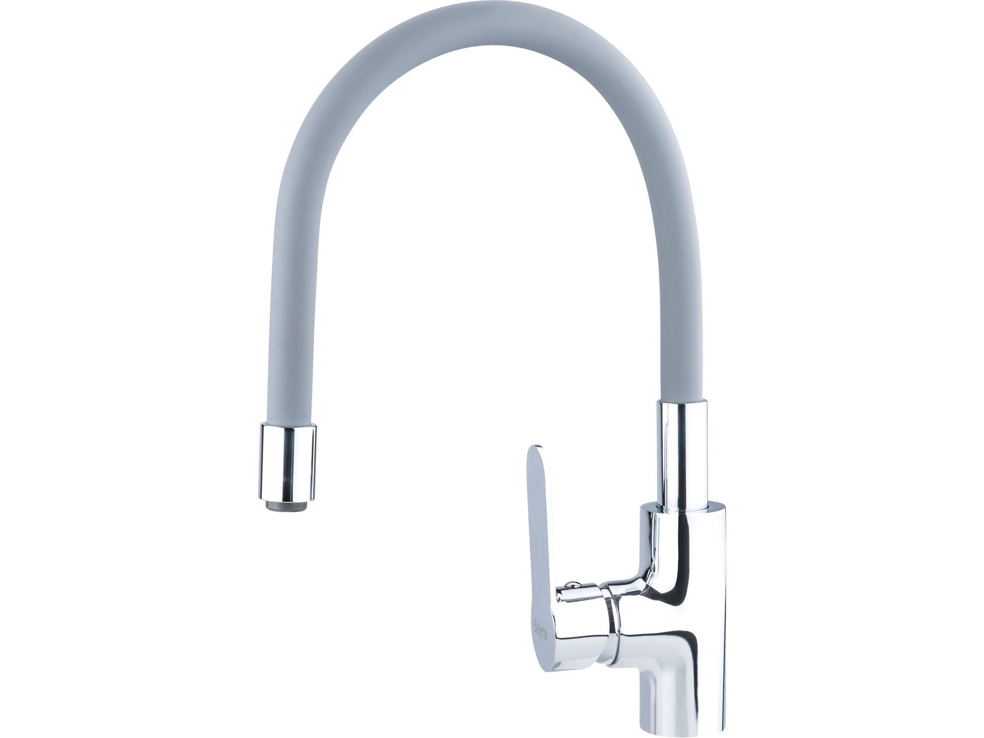 Baterie umyvadlová/dřezová barevné flex ramínko Balletto - šedá