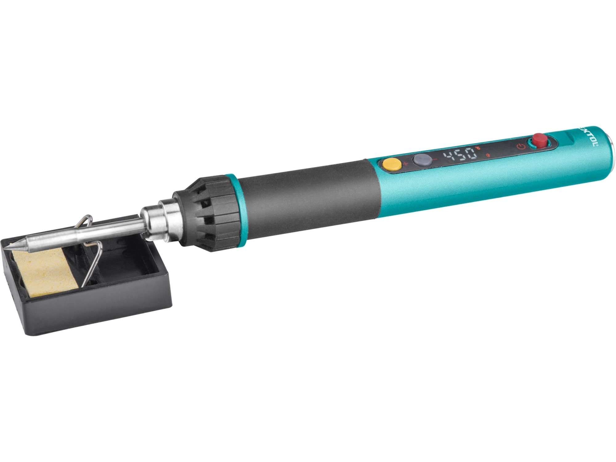 Extol Industrial 8794511 hrotová pájka s digitální regulací USB-C