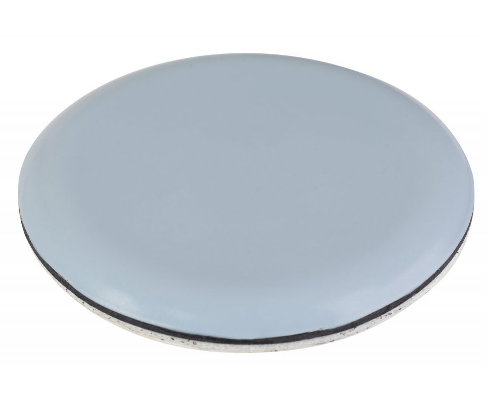 Kluzák teflonový kulatý šedý Walteco - 22mm 4ks